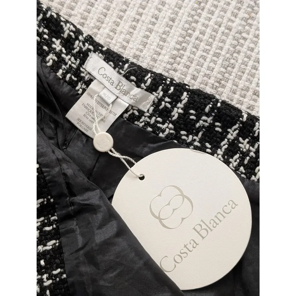 nwt costa blanca mini skirt